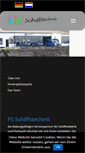 Mobile Screenshot of fs-schiffstechnik.de